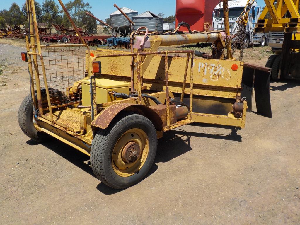 PACIFIC ACE TOW BEHIND ROAD SWEEPER JHMD5177607 JUST HEAVY EQUIPMENT